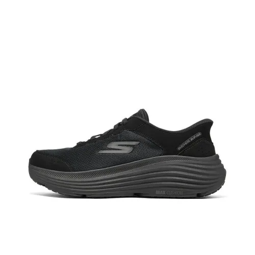 Skechers MEN'S GO Дышащие и Устойчивые Низкие Кроссовки для Бега Мужские Черные