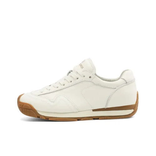 BOERDIQI Немецкие армейские кроссовки Легкие и Дышащие Низкий Топ Повседневные Женские Экрю