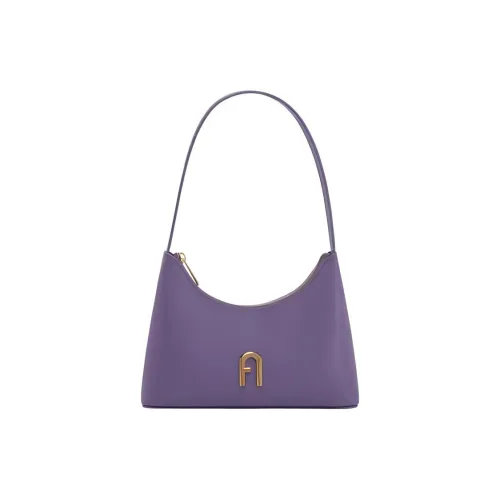 Furla Diamante Телячья кожа Подмышечная Сумка на плечо Сумка Сумка через плечо Мини Женская Фиолетовая