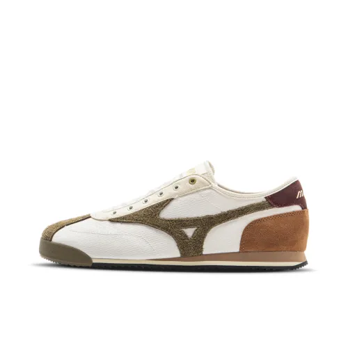 Mizuno LG 60S Повседневный Низкий Топ Экрю/Армейский Зеленый/Коричневый Женский