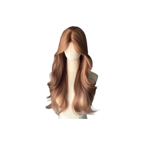 FYOSEE Осветляющий Премиум Feel Full Голова Перука Шампанское Золото