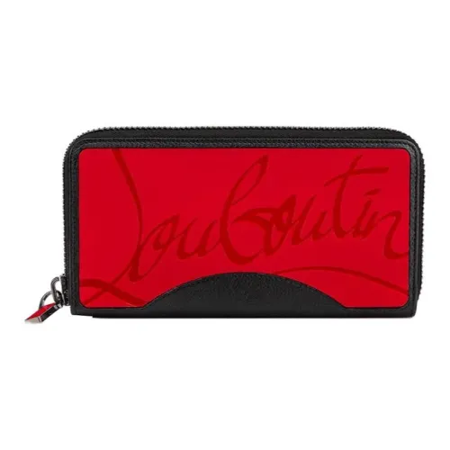 CL LUBOTING Телячья кожа Кошелек Женские Черный Красный