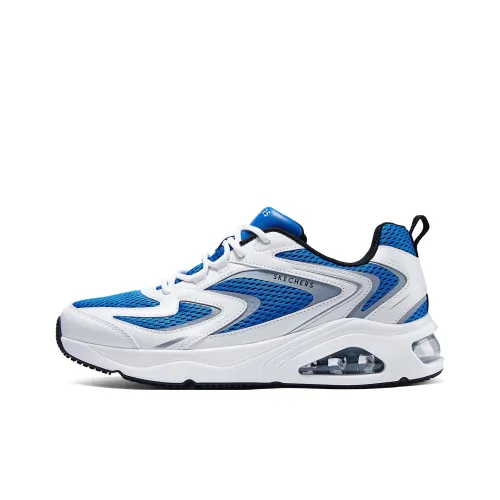 Skechers Uno Амортизация Износостойкие Низкие Кроссовки для Бега Мужские Черные