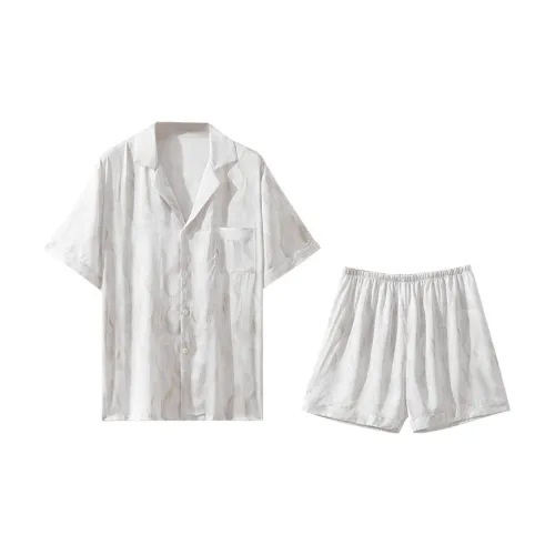 H YXIANG Пижамный комплект Мужской Синцзи Серый