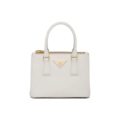 PRADA Galleria Кожа Сумка Мини Женская Белая