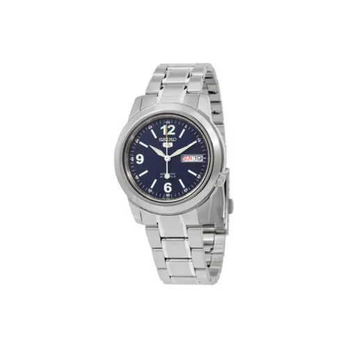 SEIKO Автоматический Механический Механизм Мужские Часы 38 мм Синий