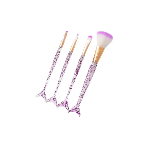 YUECHUMEI Mermaid Кисть для макияжа Набор 4 штуки смешанный мягкий детали