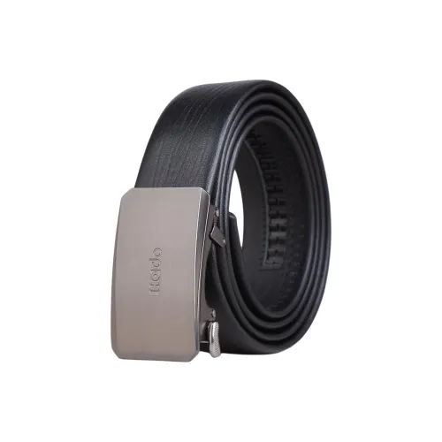 Red Bean Ремни из натуральной коровьей кожи мужской Ink Shadow черный ширина 3,5 см