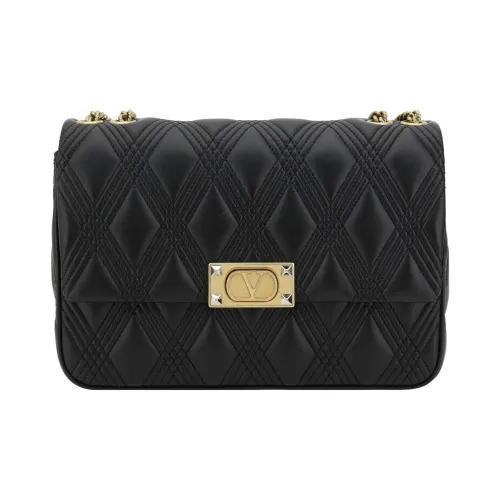 Valentino Garavani Lambskin Crossbody Bag Shoulder Bag Women's Black