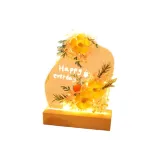 Тендер Любовь Сушеный Цветочный Дизайн