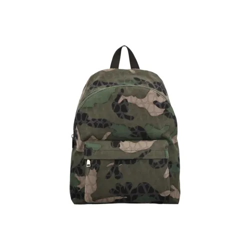 Valentino Полиэстер Рюкзак Мужской Армейский Зеленый