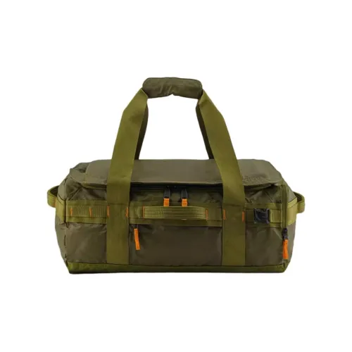 The North Face 45L Путешественная сумка Outdoor Сумка Переработанный материал Эбеновый Зеленый Унисекс