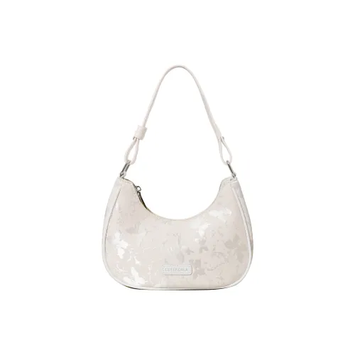 NATTY ПУ (полиуретан) Сумка на плечо Сумка Сумка через плечо Стандартная Женская Белая