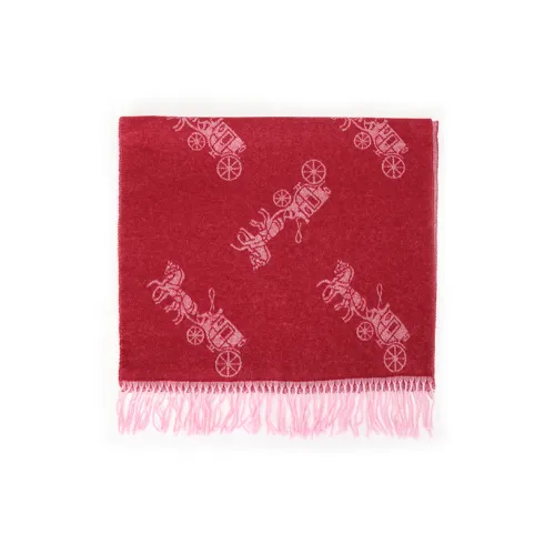 COACH Вязаные шарфы Унисекс