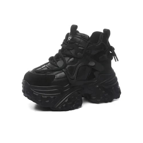 Golden Silk Rabbit Анти-скользящий и износостойкий увеличивающий высоту низкий топ кроссовки с толстой подошвой женские