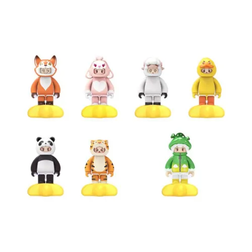 AULDEY Yuan Meng Star Trendy Star Treasure Collection First SHOT Слепые коробки Один Mystery Коробка Целая коробка 6 шт