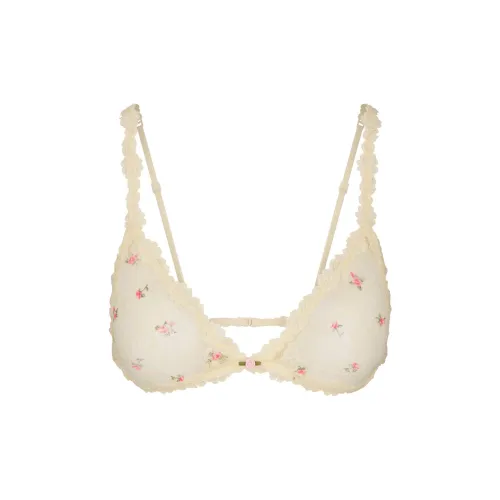 Skims Valentine's Day Collection Масло ROSE BUD Принт Женские Бюстгальтеры