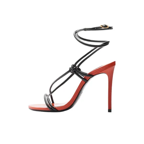 Schutz Malta One Ремешок Сандалии 11 см Женские Черные