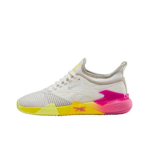 Reebok совместный бренд Nano Court Low Топ Кроссовки для тренировок Женские Белый Желтый Красный