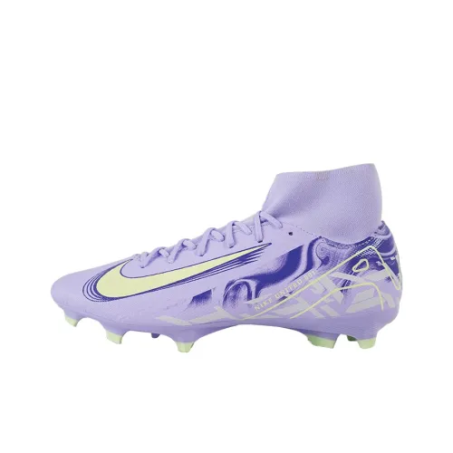 Nike Mercurial Superfly 10 Academy MG MULTI Ground Амортизация Износостойкие футбольные бутсы Wear Унисекс Таро фиолетовый