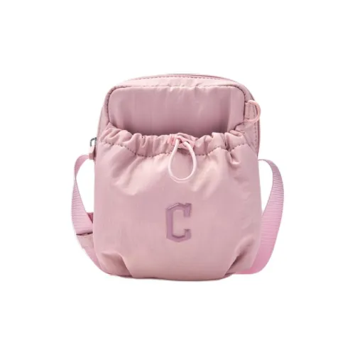 MLB Base Logo CLEVELAND INDIANS Нейлоновая Сумка через плечо Сумка на плечо Маленькая Сумка Портативная Сумка Женская Розовая