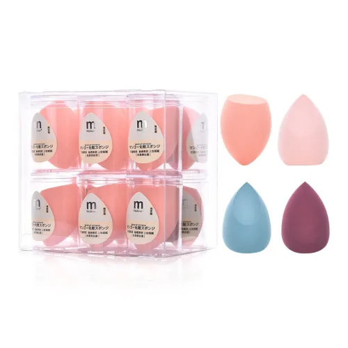 XIHUALUO Waterdrop Горлянка Макияж Губка Индивидуальная Упаковка Для сухого и влажного использования Мягкая