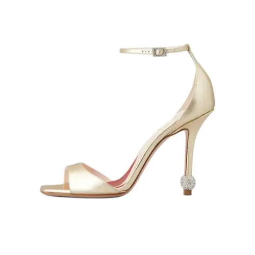 Roger Vivier One Sandals 10 см Women's Gold