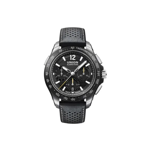 UNION GLASHUTTE/SA Автоматический Механический Механизм Мужские Часы 43 мм Черный