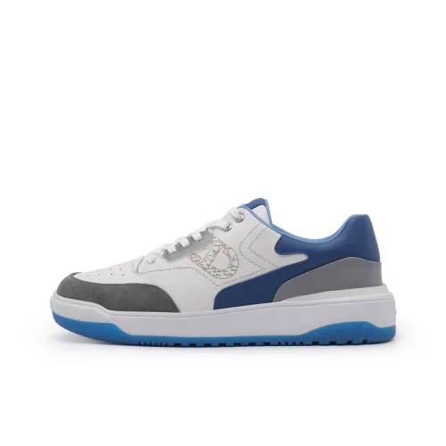 CHRISDIEN DENY Низкие кроссовки для скейтбординга Мужские Белые