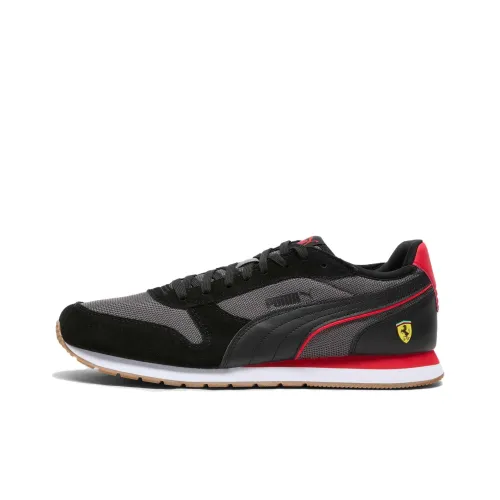 Scuderia Ferrari X PUMA ST MILER Низкий Топ Повседневная Обувь Унисекс Черный
