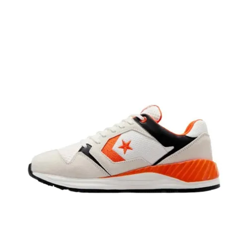 Converse WAVE TRAINER Повседневный Низкий Топ Белый Оранжевый Унисекс