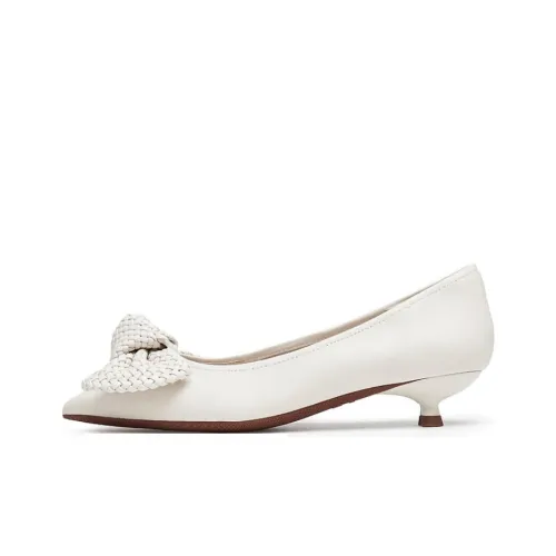 Staccato Ankara Butterfly High Heels Women's Cream Beige White Staccato Ankara Бабочка Высокие каблуки Женские Кремовый Бежевый Белый