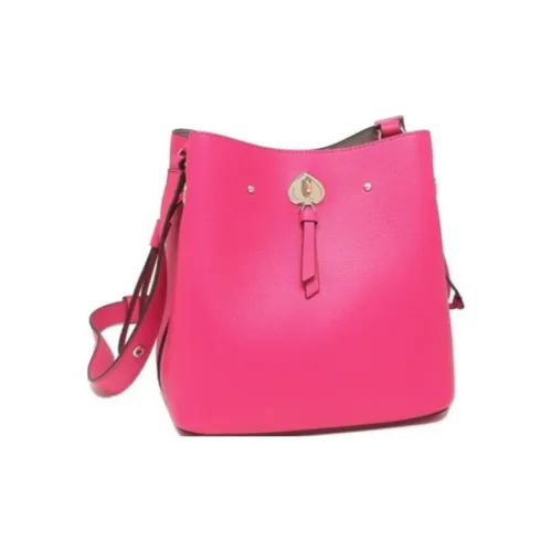 Kate Spade Сумка через плечо из текстуры Litchi Grain кожа унисекс цвет фуксия