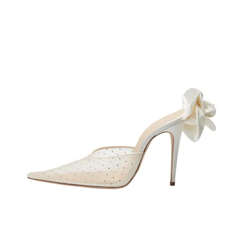 MAGDA BUTRYM Домашние тапочки 11 см Женские Бежевые