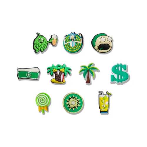 YOUWEI Резина Мягкий Винил Мода Универсальный Классический Аксессуары для обуви Набор из 10 штук Унисекс