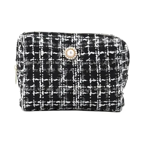 SNIDEL Полиэстер Хранение Сумка для макияжа Маленькая Женская Черный Белый Смешанный Цвет