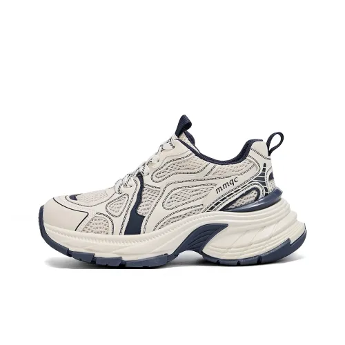 Ritai Low Топ Толстая подошва Кроссовки Женские Синие