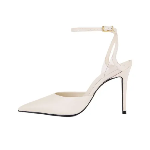 Schutz Skye Узкий каблук Высокие каблуки 10 см Женские Белые