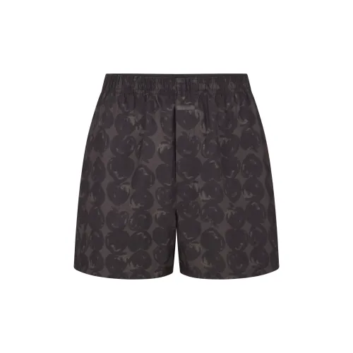 SKIMS Valentine's Day Collection Хлопковый поплин Мужские боксеры Apple Heart с принтом принтом в форме сердца Apple Heart