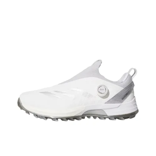 Adidas Slip-resistant Abrasion-resistant Low Golf Shoes Men's White Адидас Противоскользящие Устойчивые к истиранию Низкие Гольф Обувь Мужская Белая