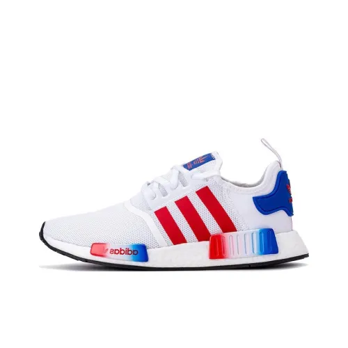 Adidas Originals NMD_R1 Нескользящий Легкий Низкий Топ Повседневная Обувь Мужская Красная Синяя