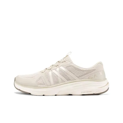 Skechers Relaxed Fit Кэжуал Низкий Топ Бежевый Женский
