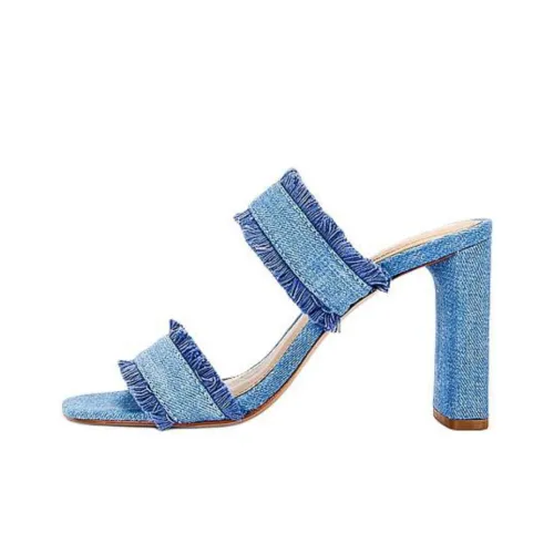 Schutz Слипоны 9 см Женские Синие