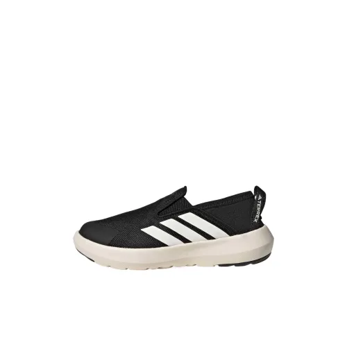 adidas Terrex Детская беговая обувь Low Топ Черный/Розовый/Белый/Semi Impact Оранжевый Kids