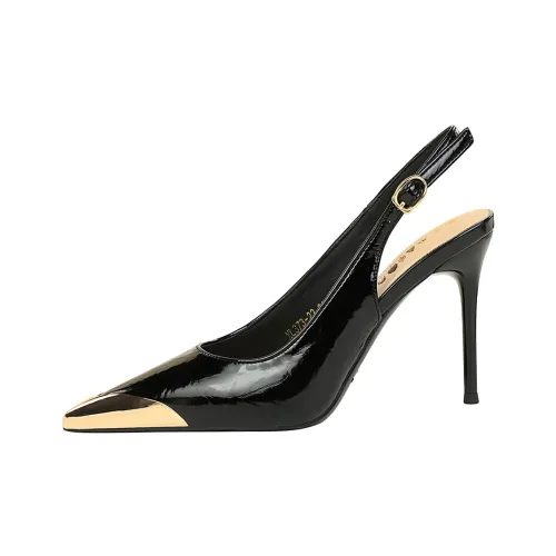 QITUMAUL Узкий каблук Высокие каблуки 9,5 см Женские