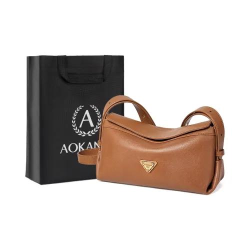 AOKANG Сумка из коровьей кожи маленькая квадратная сумка сумка через плечо сумка-хобо