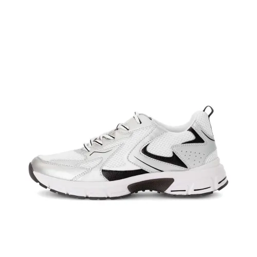 Gabor Comfort Low Топ Повседневная обувь Унисекс Белый Серебряный