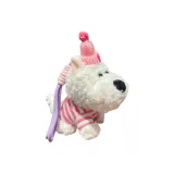 Розовый и белые полосы