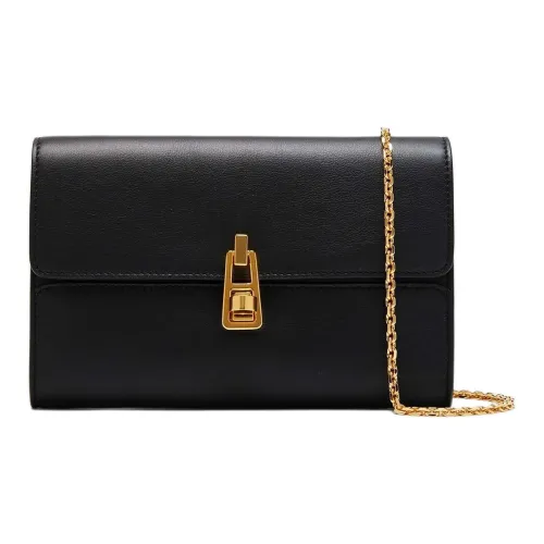 COCCINELLE Magie Smooth Leather Crossbody Bag Shoulder Bag Women's Black COCCINELLE Magie Гладкая кожа Сумка через плечо Сумка на плечо Женская Черная