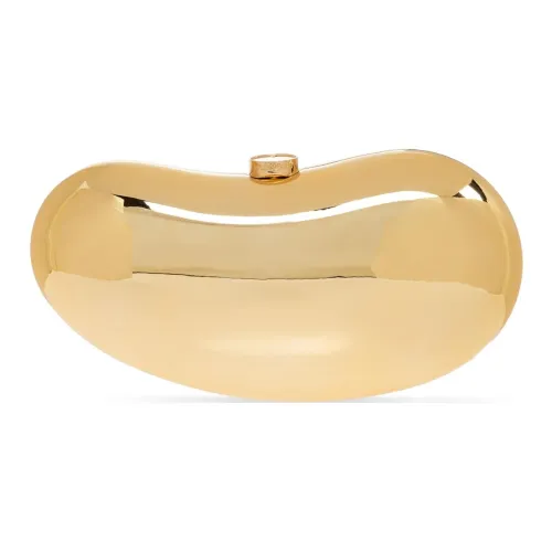 CULT GAIA Акриловый клатч женский золотой